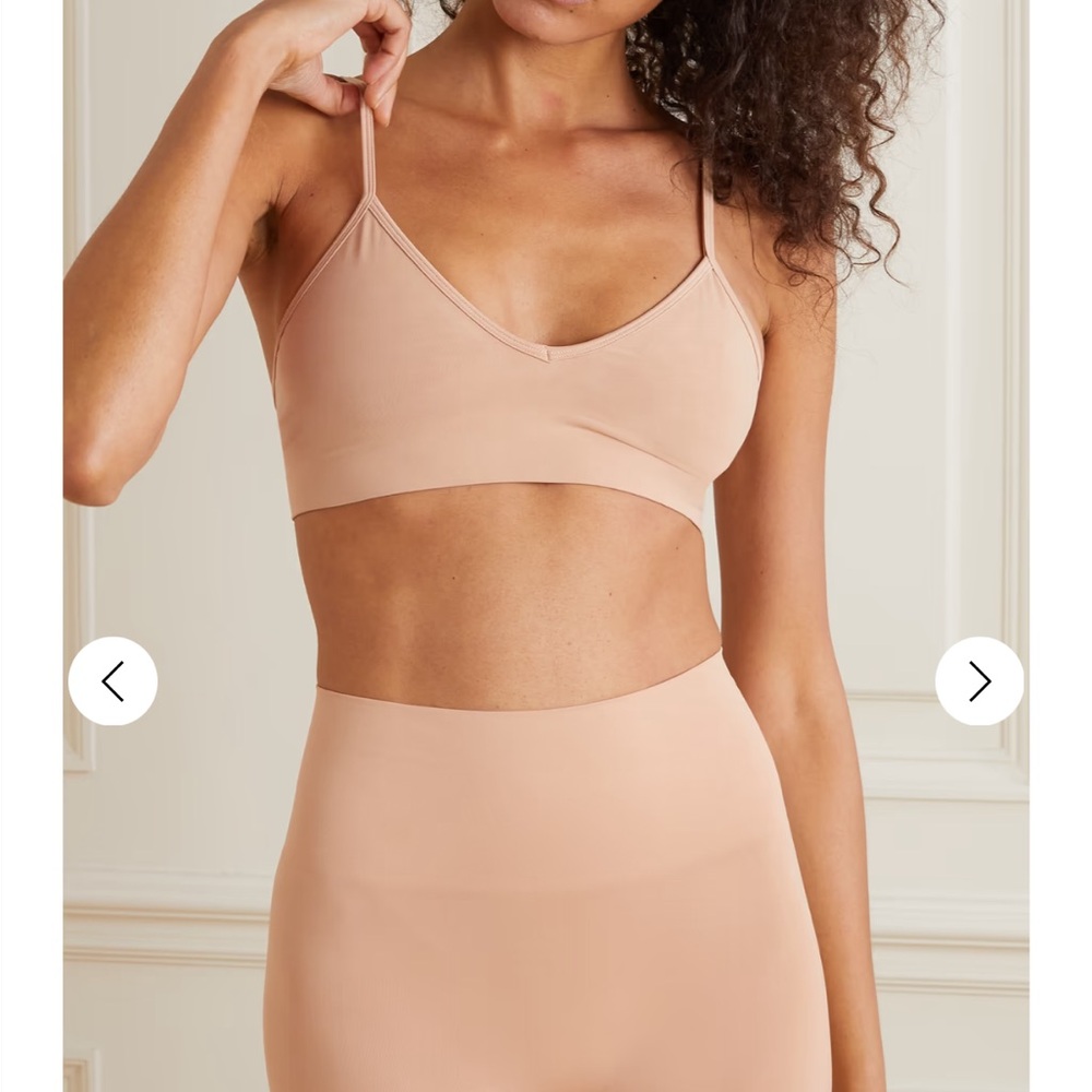 Skims soft smoothing bralette in sand